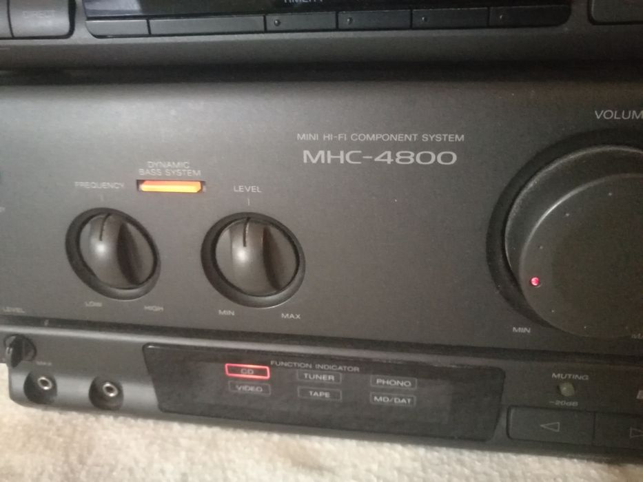 Wieza Sony MHC 4800  4 Elementy Unikat