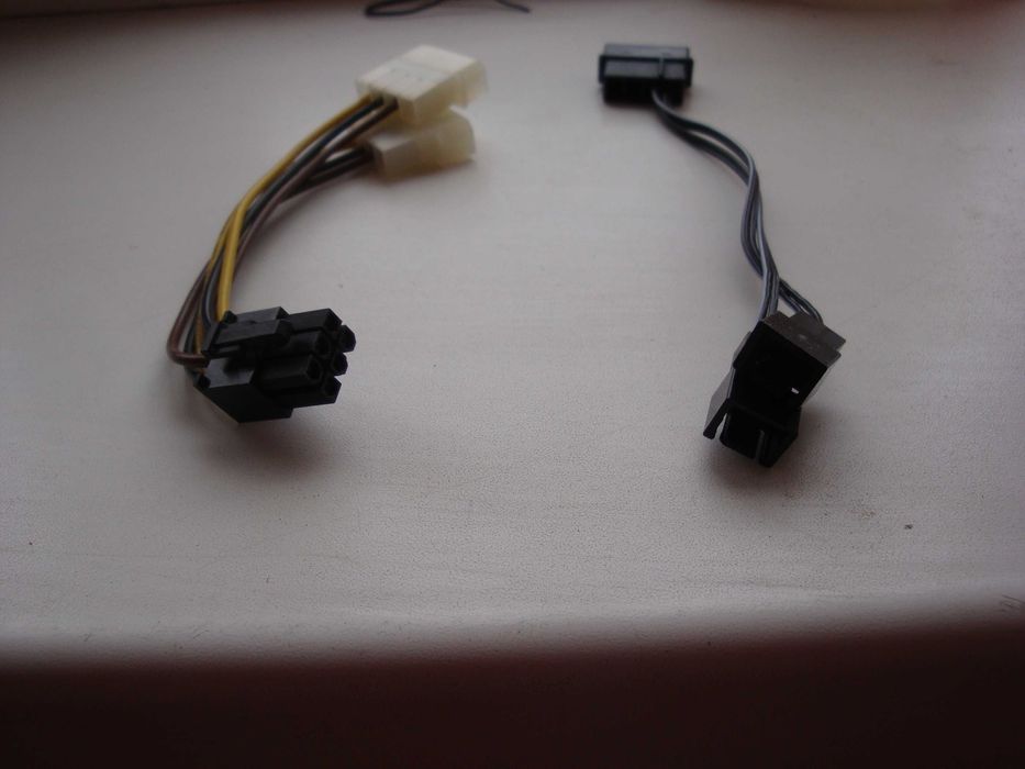 Кабель разветвитель для модульных блоков питания 6 pin-2 Molex новый,качественный