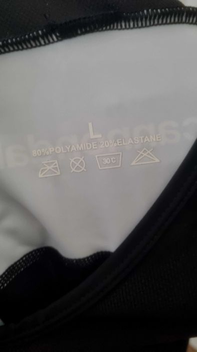 Novas Calças de Ciclismo Cannondale com Alças – Tamanho L na prática M