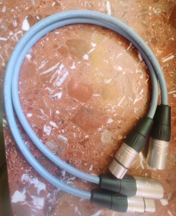 Interkonekt 2x 0.5m XLR Melodika MDC1230 OFC