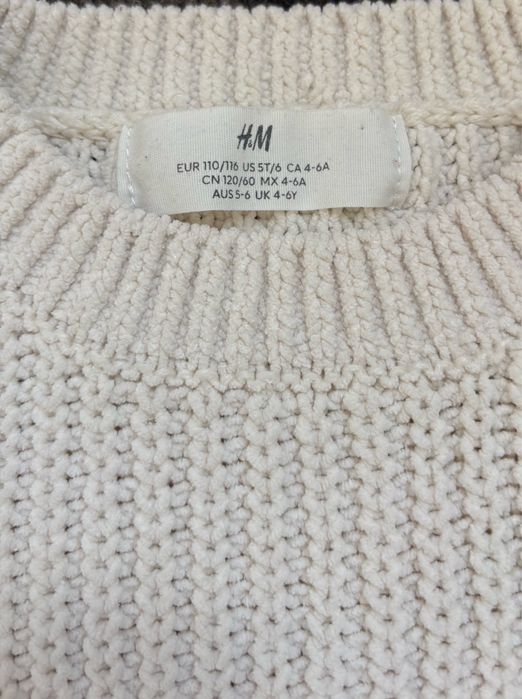 Светр H&M 4-6 років, 110-116 розмір