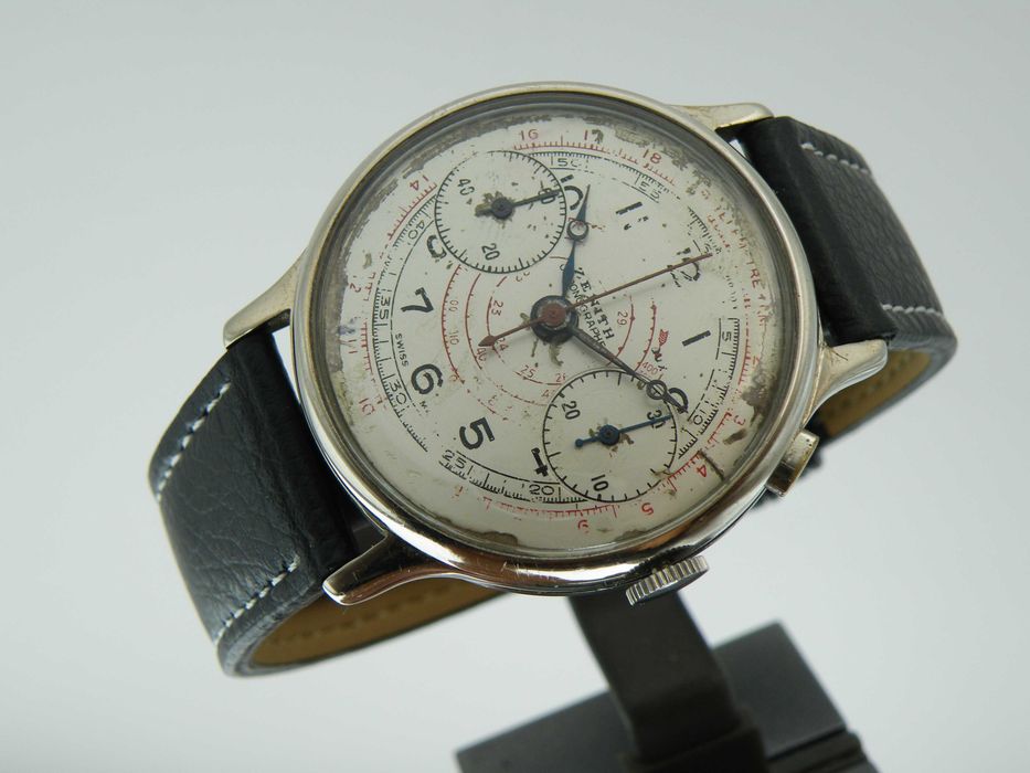 ZENITH Chronograf Monophuser Vintage XXL 40mm RRR