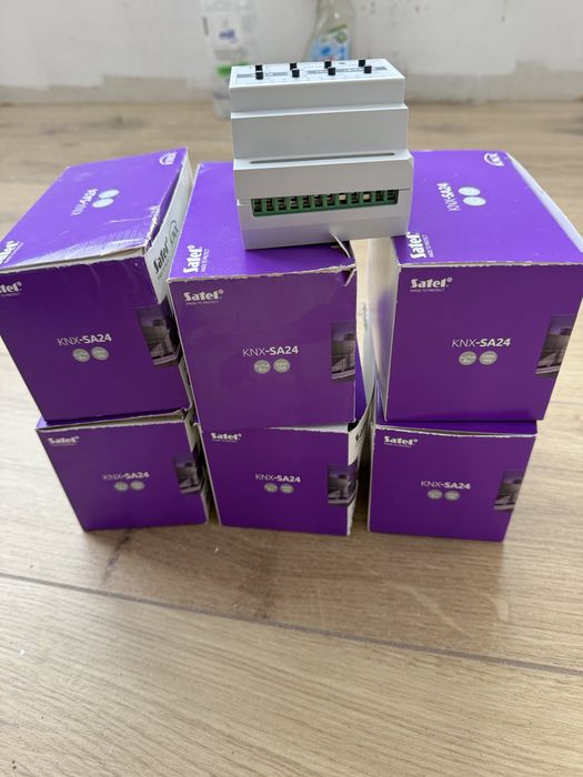 KNX aktor moduł 8 wyjść Satel KNX-SA24