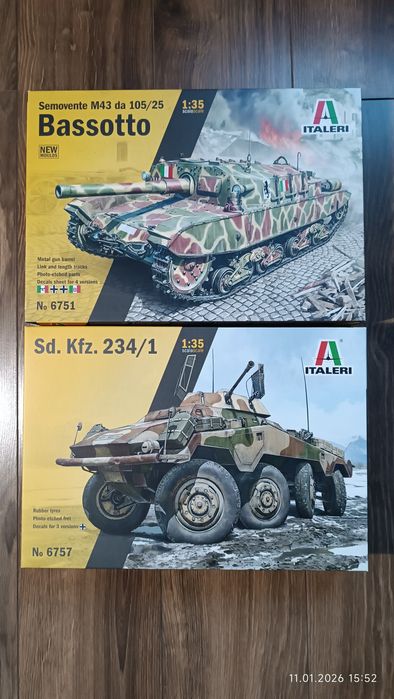 Сборная масштабная модель Italeri