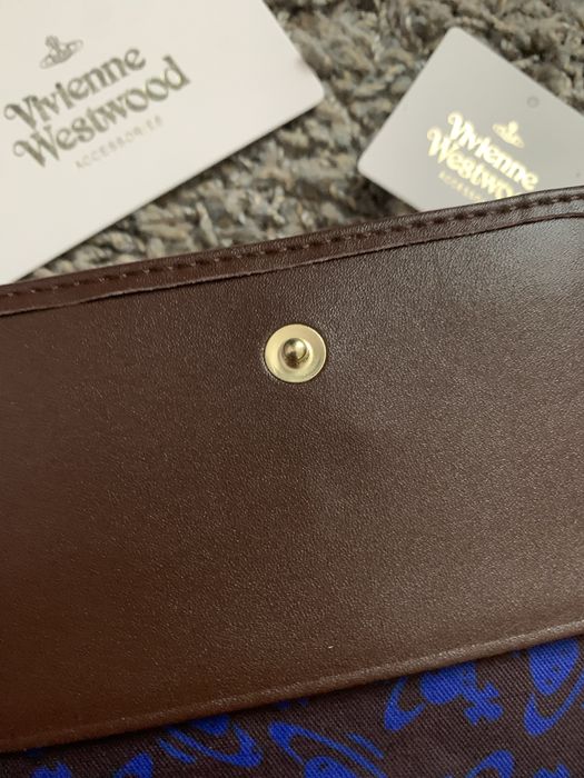 Гаманець коричневий Vivienne Westwood