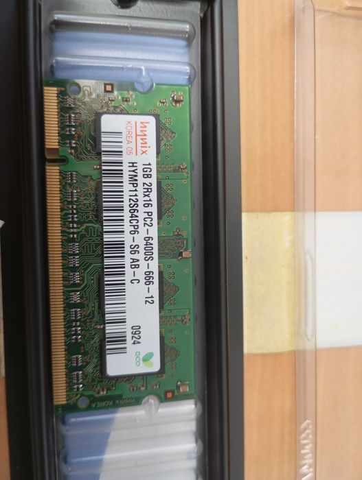 Memória Hynix HYMP112S64CP6 AB-C 1 GB PC2-6400S (800MHZ)