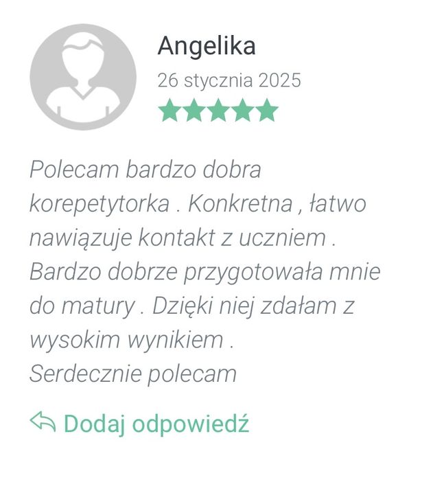 Korepetycje angielski matura, egzamin ósmoklasisty, FCE, CAE