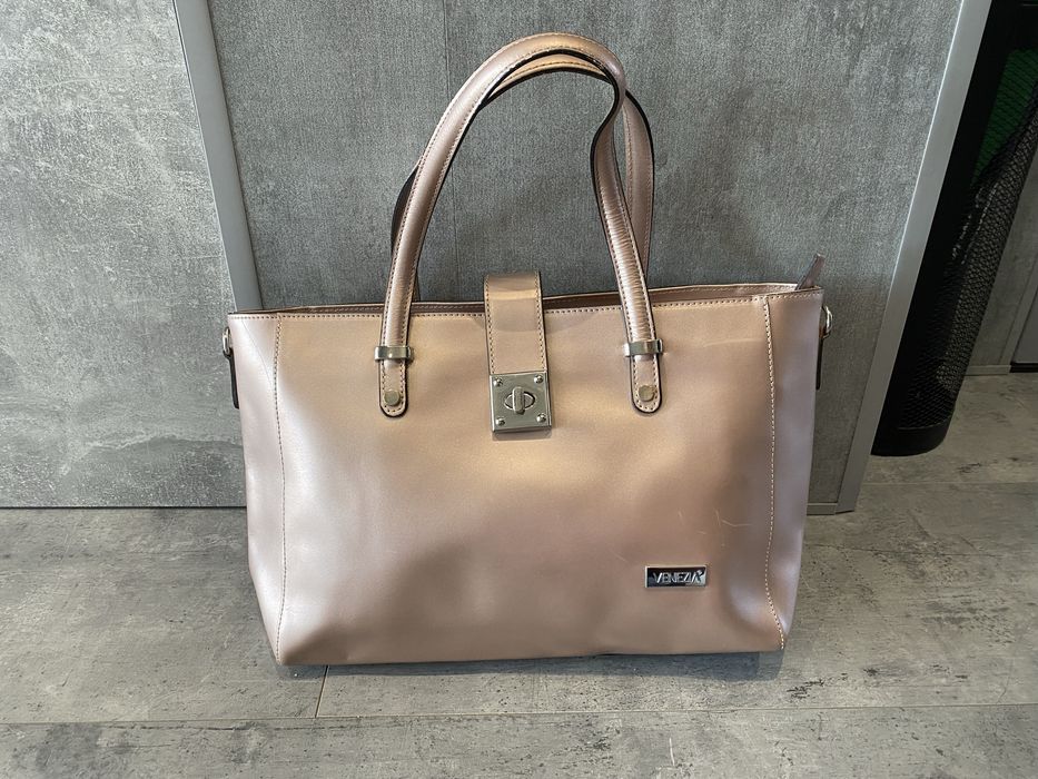 Torebka Venezia skora naturalna