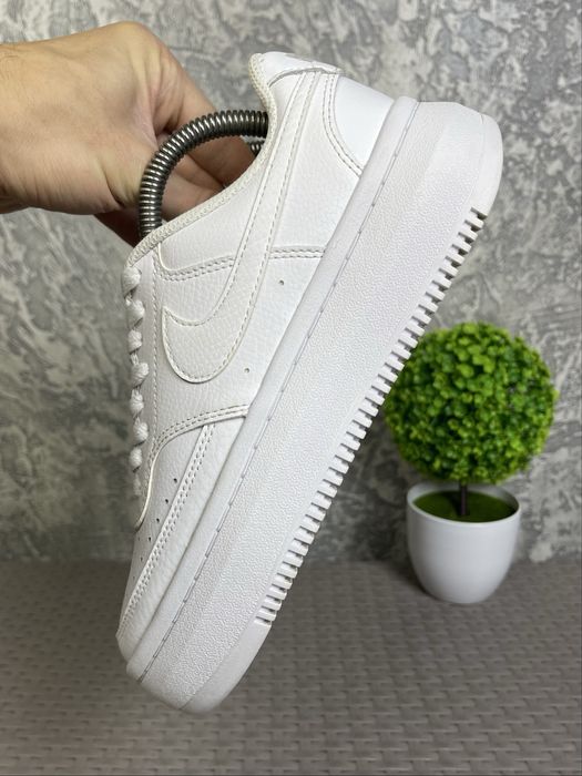 Nike Court Vision кроссовки 37 размер женские кожаные белые
