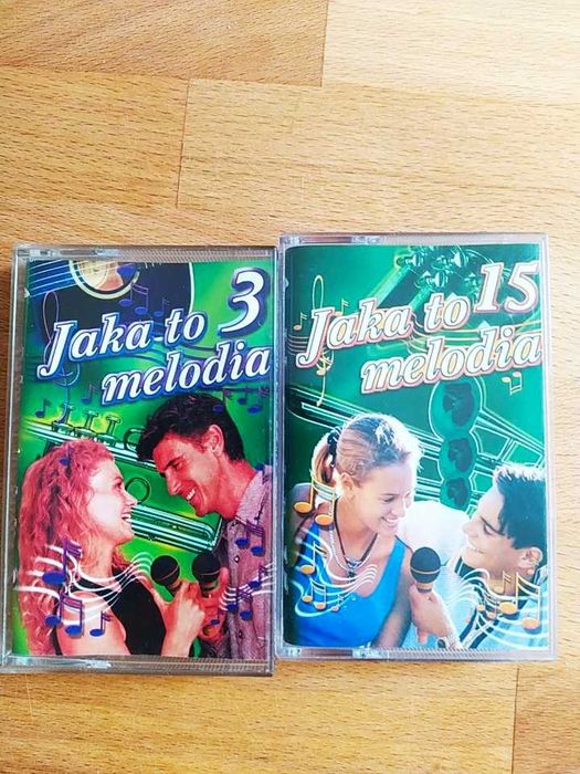 Zestaw dwóch kaset magnetofonowych z serii Jaka to melodia