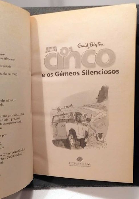 Os Cinco e os Gémeos Silenciosos, de Enid Blyton