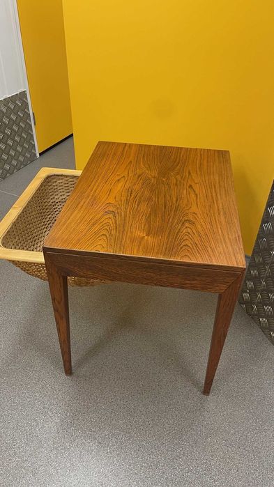 Mesa costureira / apoio Severin Hansen para Haslev Pau Santo