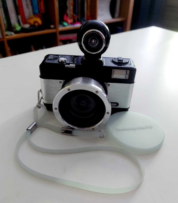Lomo Fisheye 2 Analog Camera (Black Silver)64740296083331121