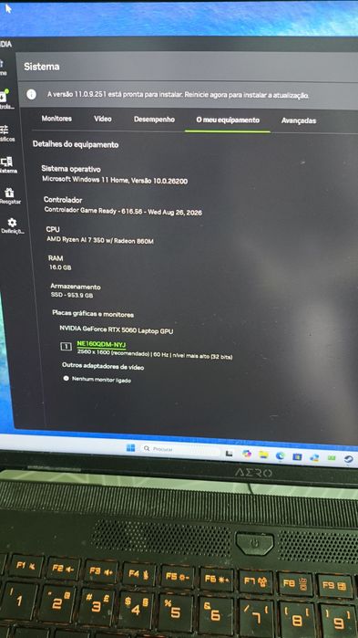 Notebook Gamer Aero