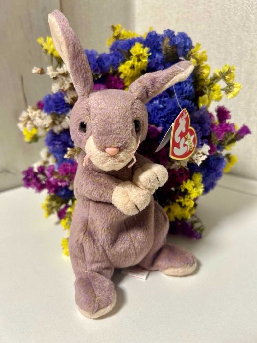 Колекційна м'яка іграшка Ty Beanie Babies — Кролик Springy (2000 рік)