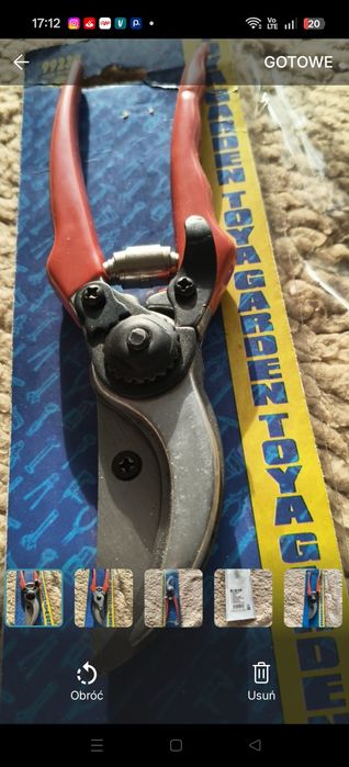 Nowy Sekator nożycowy marki Toyagarden (model 99230).
