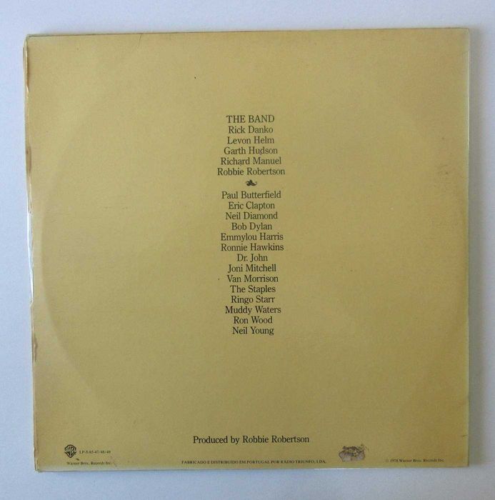 THE BAND - The Last Waltz (LP TRIPLO)