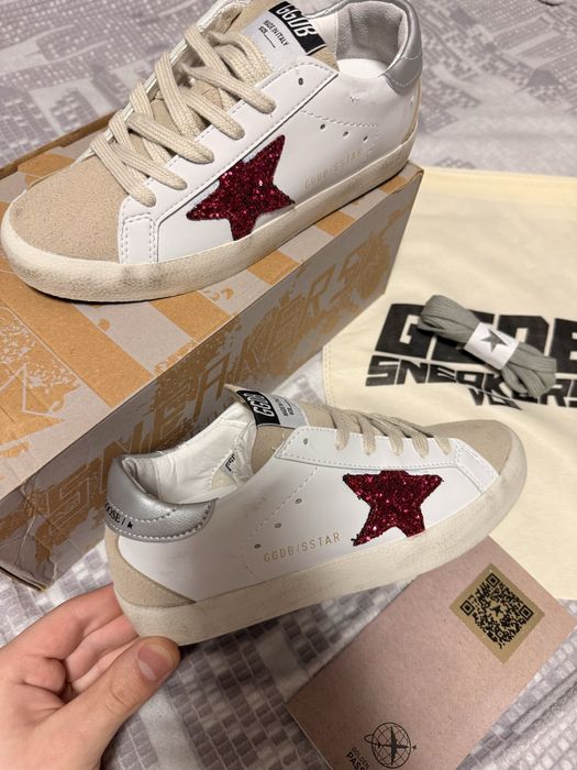 Golden Goose Super-Star | жіночі кросівки голден гус | БЕЗ ПЕРЕДОПЛАТИ