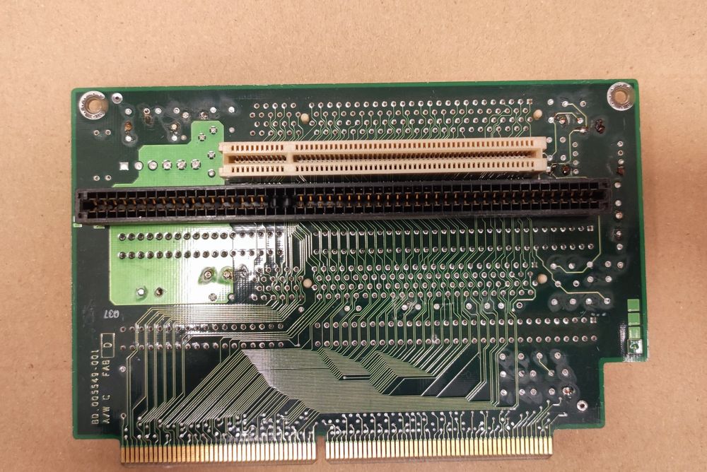 Karta rozszerzeń adapter Riser Compaq PCI, ISA