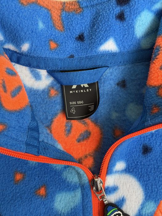 Тепла флісова кофта для хлопчика, розмір 104