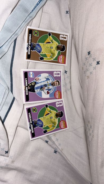 Cromos raros de troca