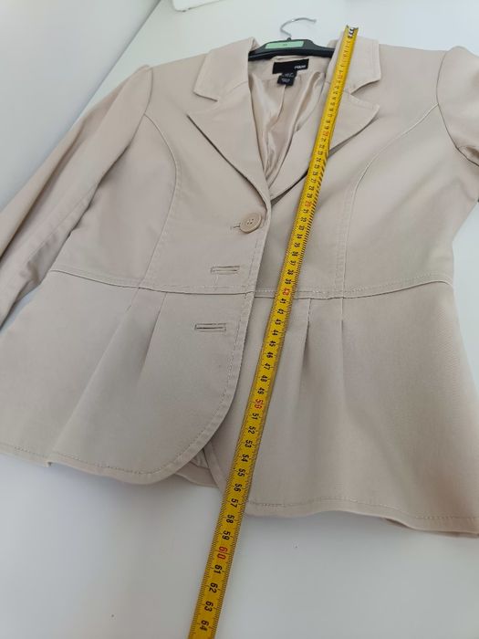 Beżowy żakiet H&M 36 S