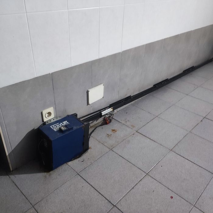 Motor completo para portão seccionado