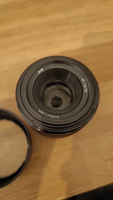 Lente Sony 50mm 1.8 E mount