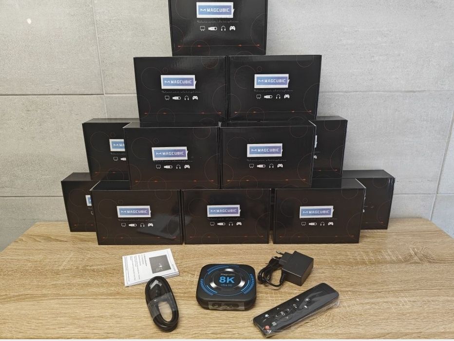 TV Box Android 12 + 4 GB RAM + 64 GB ROM Magcubic 8k (H618