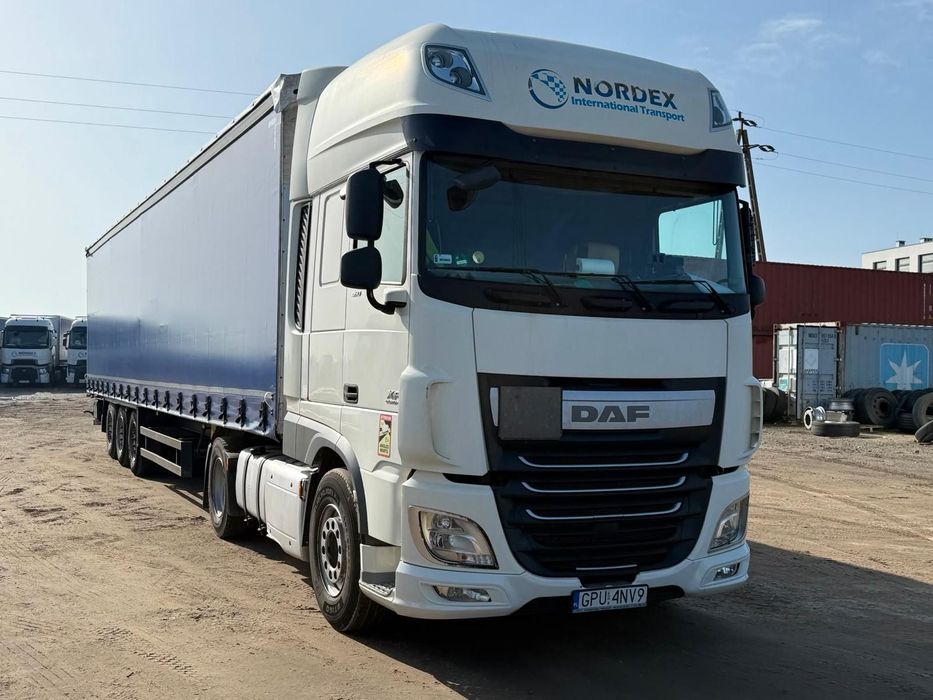 DAF XF 460 SSC Standard NOWE TACHO 2015 1 Właściciel  Pierwszy właścicel, z międzynarodówki Duże zbiorniki 2 łóżka