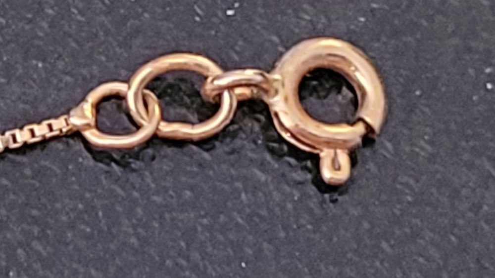 Łańcuszek długość 44,5cm złoto 585 0,77g