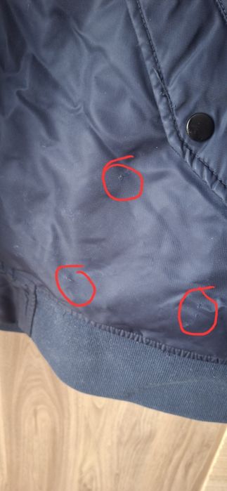 Kurtka bomberka granatowa