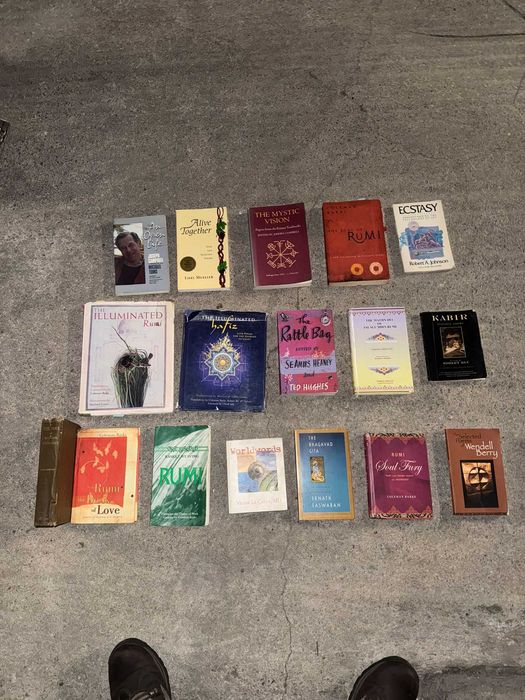 Vendo Coleçao de livros de Poesia e religão. TODOS EM INGLES