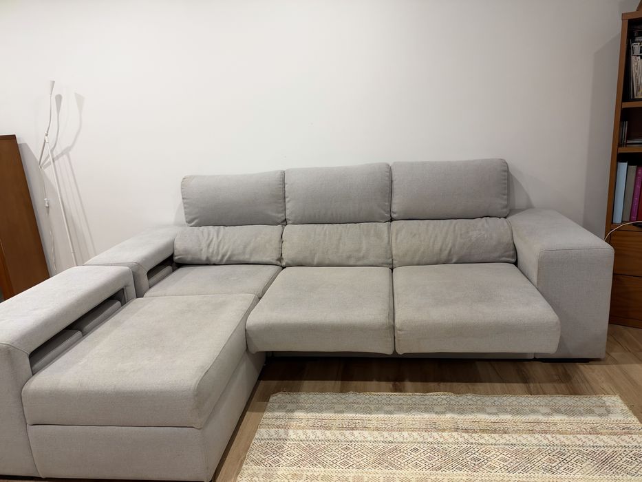 Sofa extensivel com bancos