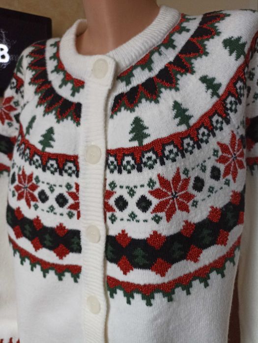 Милий Різдвяний светр - найкращий подарунок на Новий рік та Різдво L