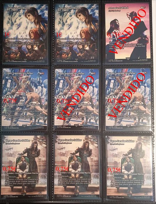 Mtg Final Fantasy Through the Ages - Cartas desde 0,75€