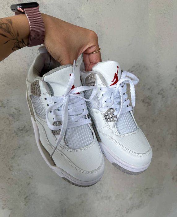 Buty Nike Air Jordan Retro 4 White Oreo 36-40 damskie trampki