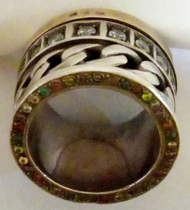 Anéis em prata e ouro