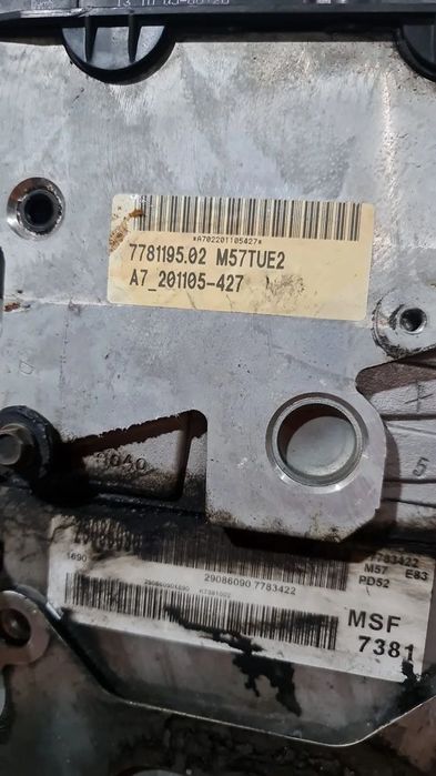 Motor Completo BMW X3 E83 3.0 D  Ref M57TUE2 de 231cv