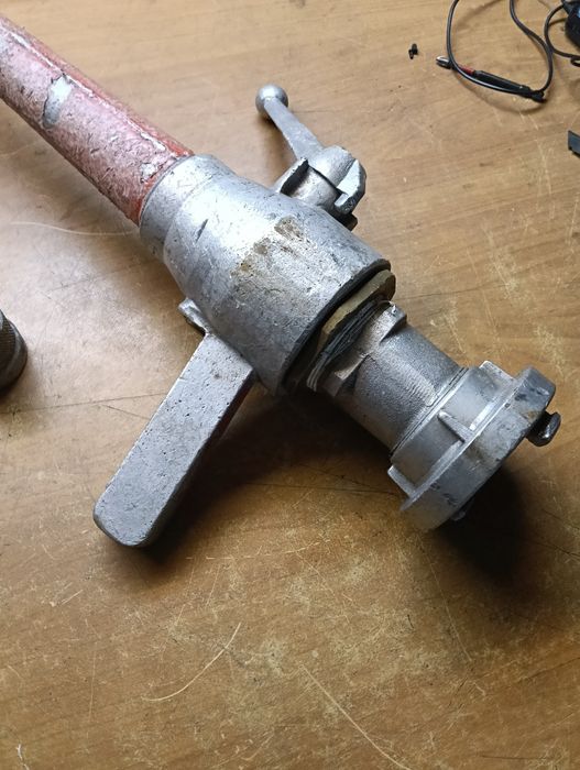 Prądownica strażacka, PRL.