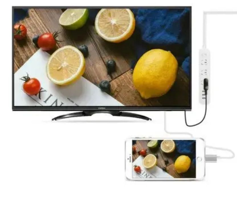 HDMI кабель для iPhone (віддзеркалення екрану на TV)