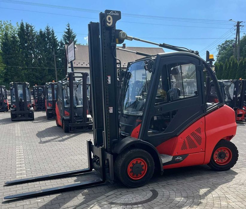 Wózek widłowy LINDE H50D widlak diesel duplex 394 5t