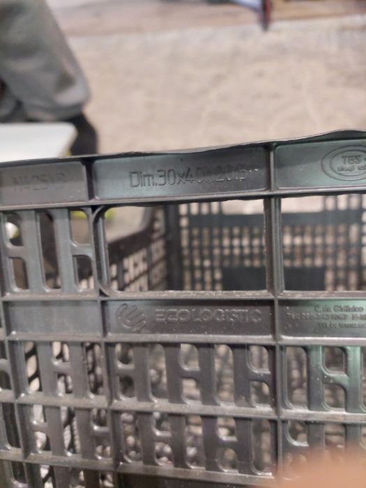 Skrzynka plastikowa- spożywcza