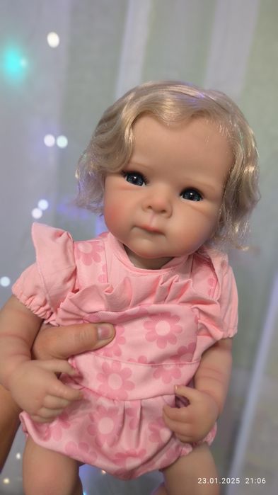 Reborn 3d Bettie 3д реборн кукла пупс Бетти девочка