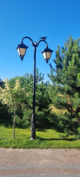 Lampa uliczna oświadczenie działki