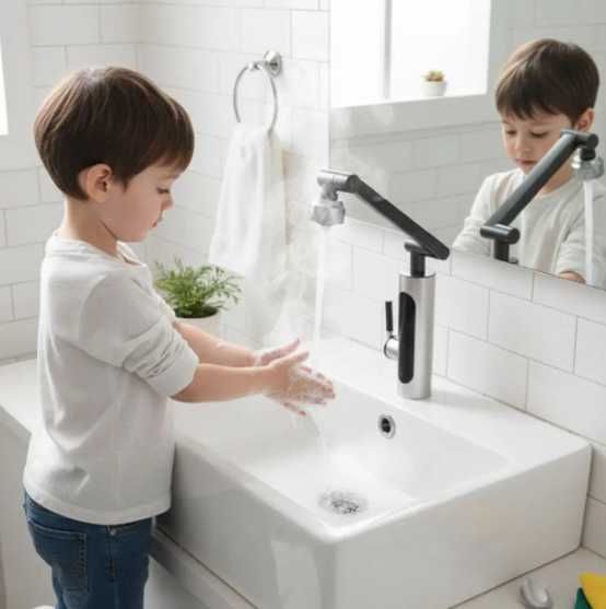 водонагреватель кран проточный 3 кВт смеситель бойлер дисплей змішувач