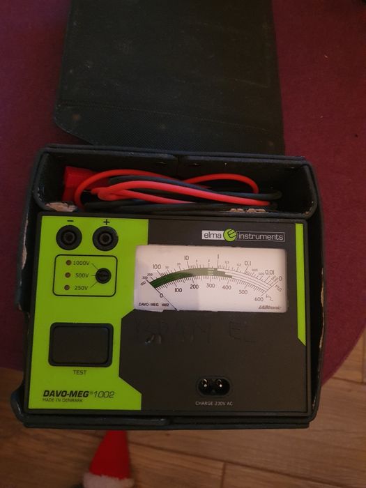 Tester izolacji  ELMA DAVO-MEG 1002