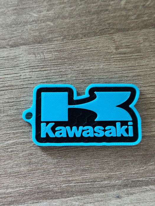 Brelok 3d Kawasaki motoryzacyjny gadżet, idealny prezent