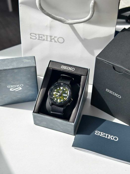 Годинник Seiko 5 Sports SRPJ37K1 Гарантія Новий