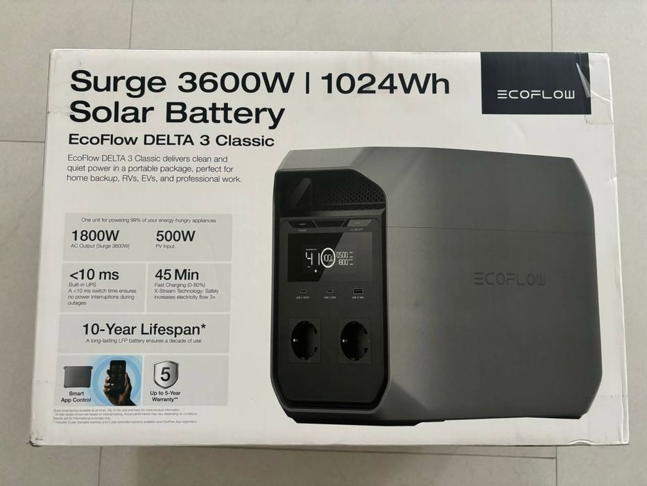 Ecoflow delta 3 classic